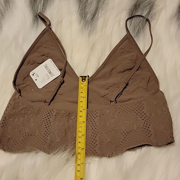 NWT Free People intimates Candy Seamless Bra in Sand - Picture 11 of 12